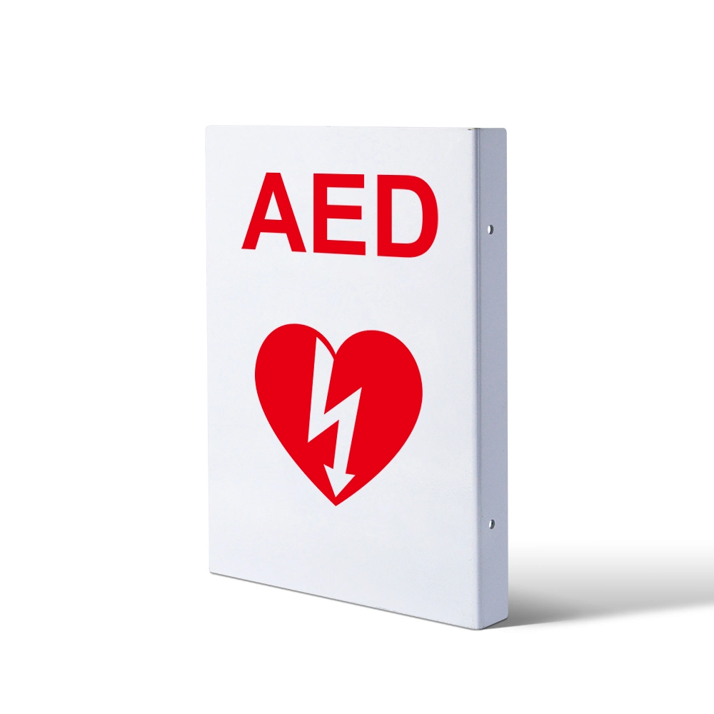 Wap L Heart First Aid Free Printable Defibrillator Wall Aed Safety Sign