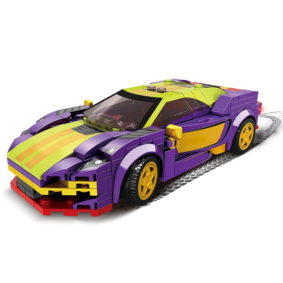 Woma Toys Factory Wholesale/Supplier Customize Plastic Manufacturers Boy Sports Car Kit Car Model DIY Game Building Blocks Racing Car Small Particle Brick Supercar Set