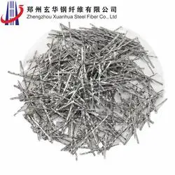 Shear Steel Fibre Cut Sheet Crimped Concrete Stainless Steel Fiber Power Station Dam