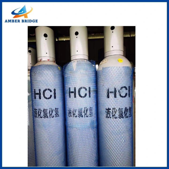 Bouteille de 800 l gaz HCl liquéfié Chlorure d'hydrogène