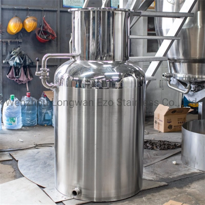 Sanitary Grade Sterile Vacuum Olive Oil Stationary Insulated Stainless Steel Tank