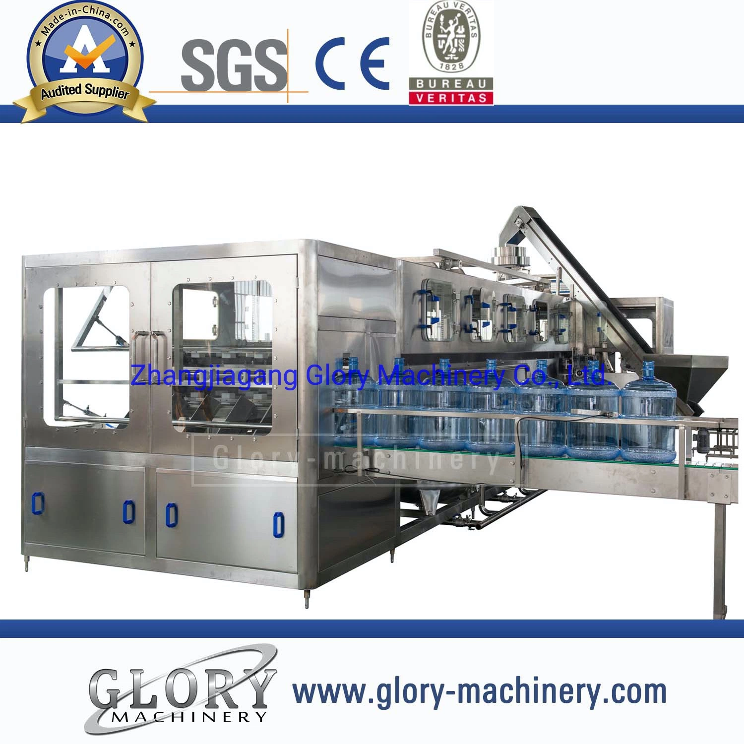 5gallon Barrel Mineral Water Filling Machine 900bph