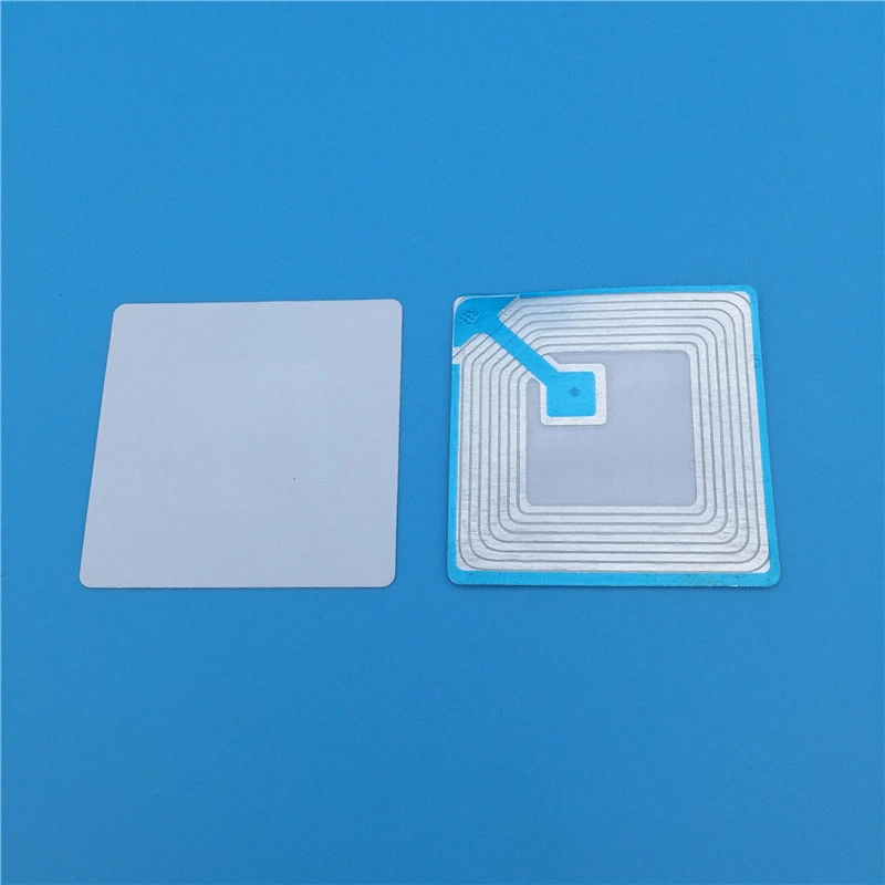 Square RF Soft Tag 8.2MHz EAS Anti Theft Retail Security Alarm Sticker Bar Code Secure Label