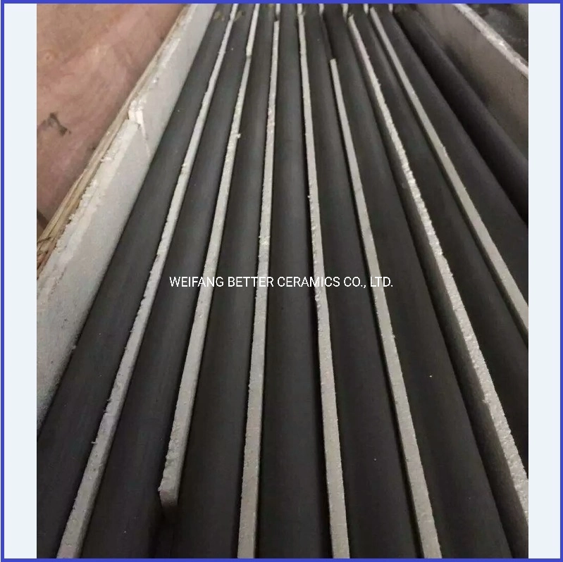 No deformation silicon carbide ceramic Sisic roller for building ceramics