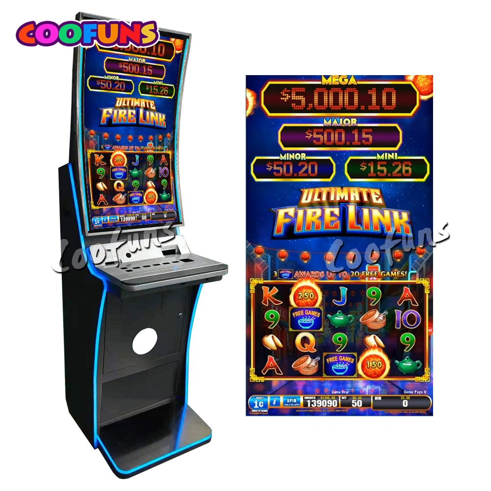 Firelink Casino Jackpot Gambling Coin Slot Game Machine for Sale