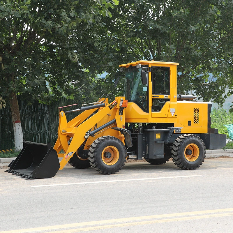 High Efficiency 3 Ton Wheel Loader with Strong Power China Mini Loader for Sale