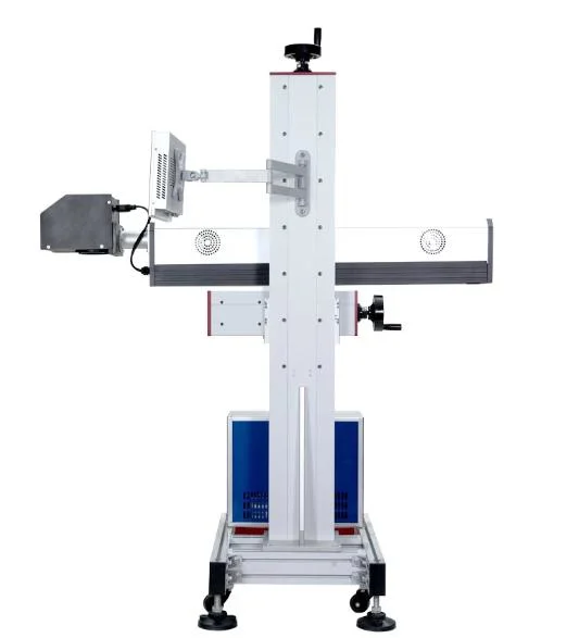 High quality/High cost performance Flying Marking Machine Wood Glass Marking Printing CO2 Marking Machine