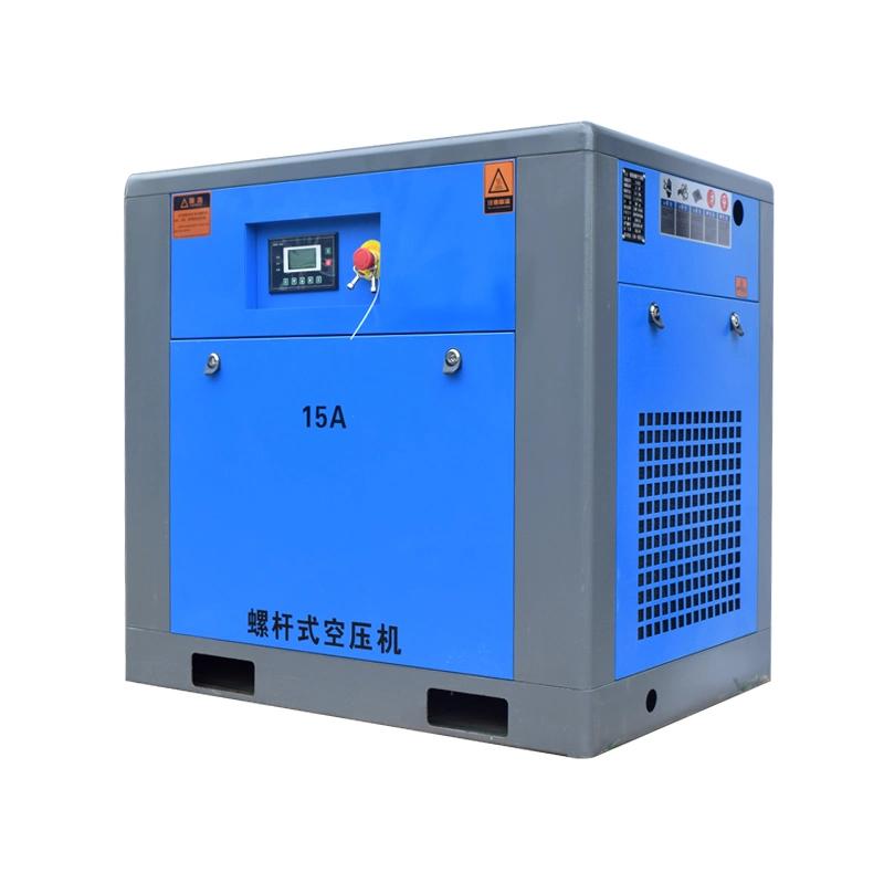 Made in China 7.5kw 11kw 15kw 22kw 8bar Industrial Screw Air Compressor