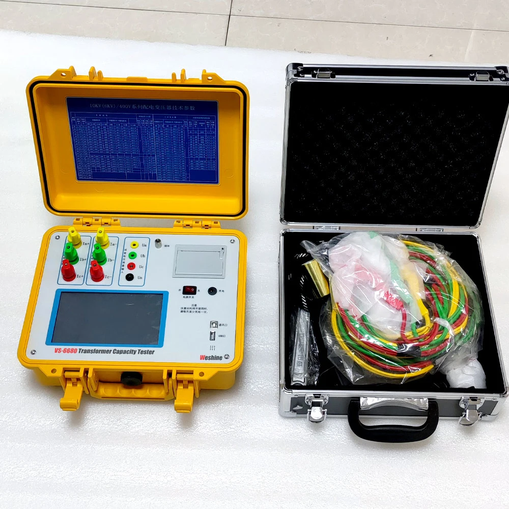 Distribution Transformer on Load Measure No Load Iron Loss Noload Current Transformer Capacity Testing Equipment