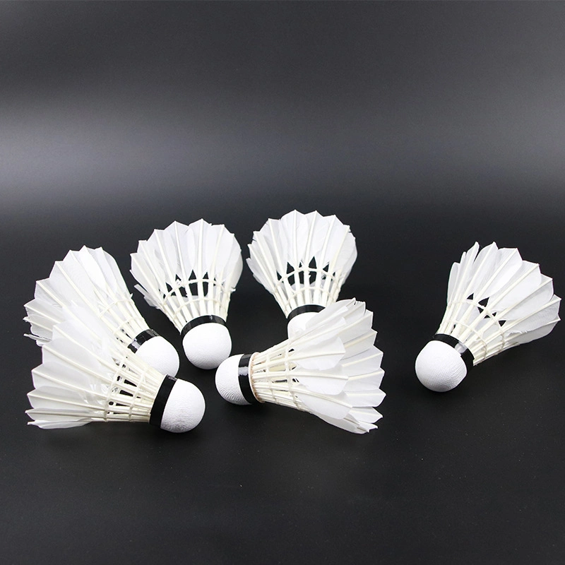 Ling Mei Good Quality Professional Goose Feather Badminton Shuttlecock Cost