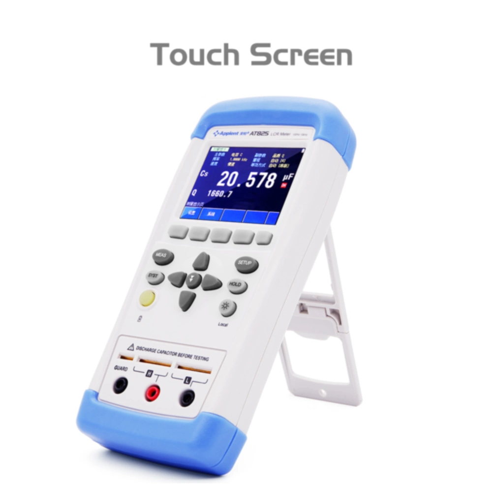 Hot Sale 1kHz Handheld Lcr Meter with LCD Touch Panel (AT825)