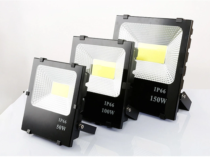 Modern Black High Power 50W 100W 150W 200W COB LED 220V Flood Light