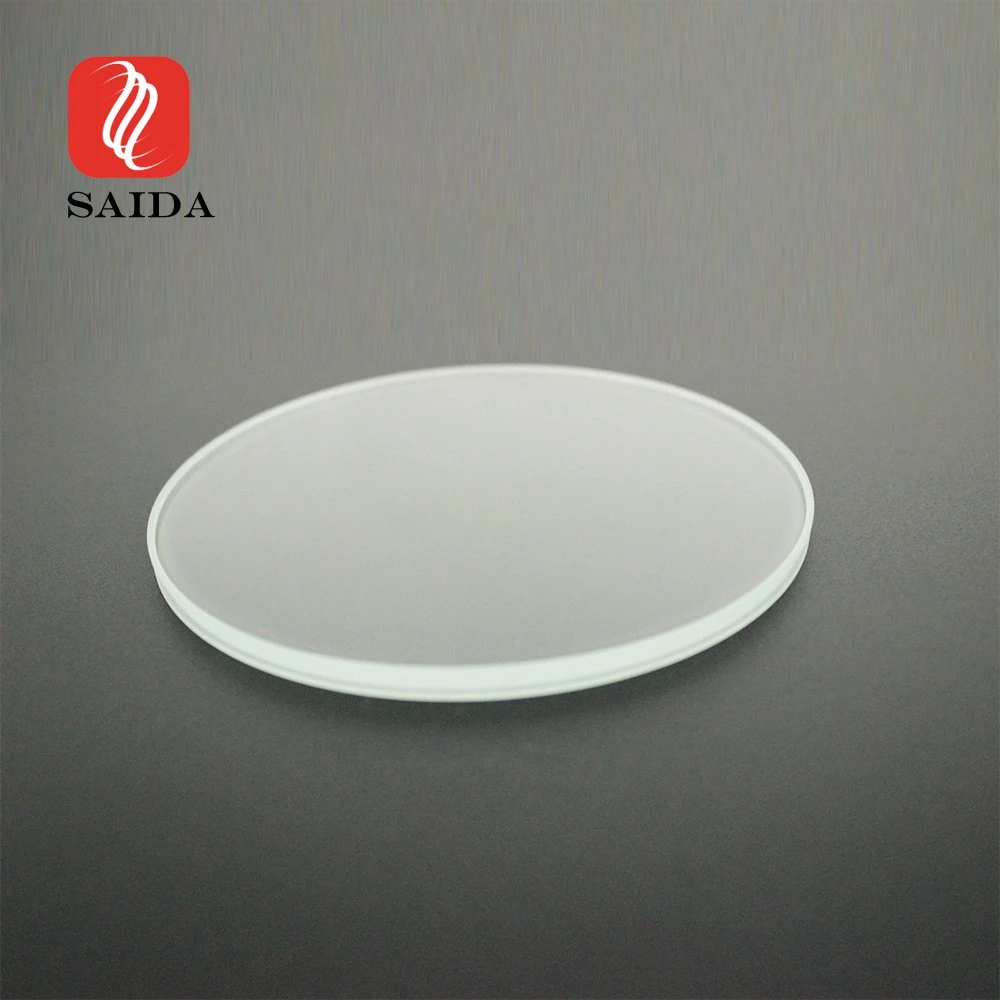 Custom Design Round Tempered Glass Frost Glass for Lighting