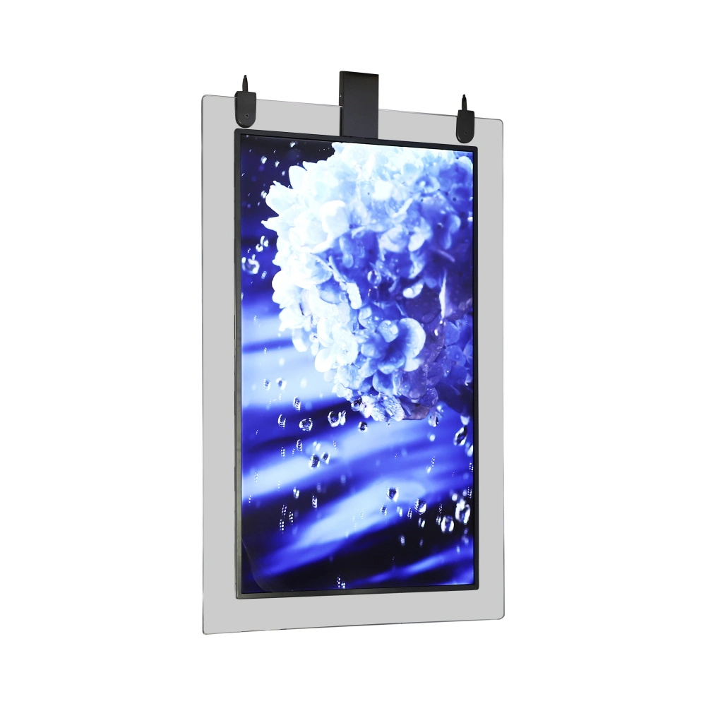 43 55 Inch Pantone Validated 2-Sided Vertical Smart Android OS Cms Signage Shop Window Screen