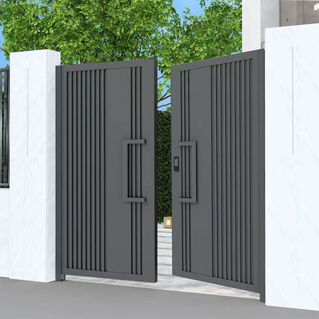 Modern Front Gate Designs Steel Gate Sliding Gate Roller Wheel