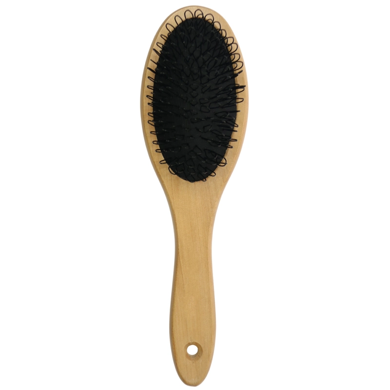 Top Quality Loop Bristle Custom Logo Professional Wooden Detangling Hair Brush