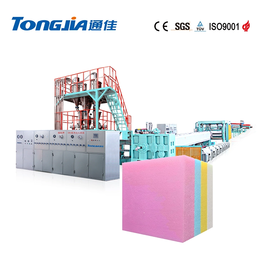 Tongjia CO2 Foamed XPS Foam Board Extruder Line