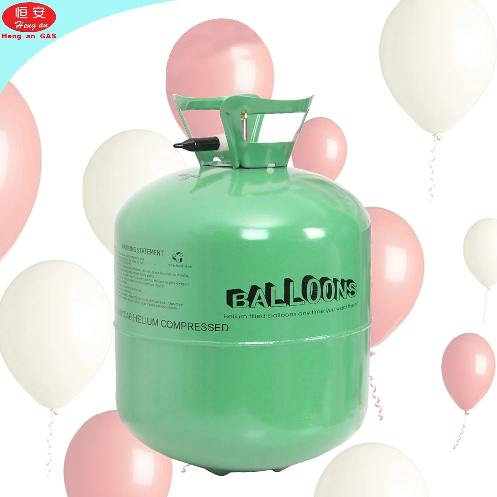 Botella desechable de gas de globo de helio OEM Amscan hasta 75 Globos de látex Helio tanque