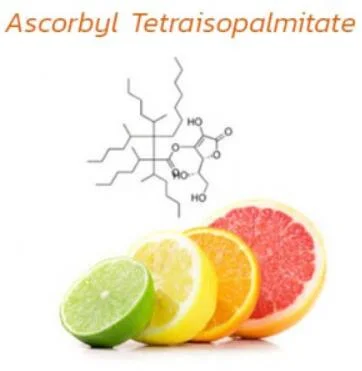 La piel de alta eficacia de un Rayo iluminando el ingrediente activo Ascorbyl Tetraisopalmitate/Tetrahexyldecyl ascorbato