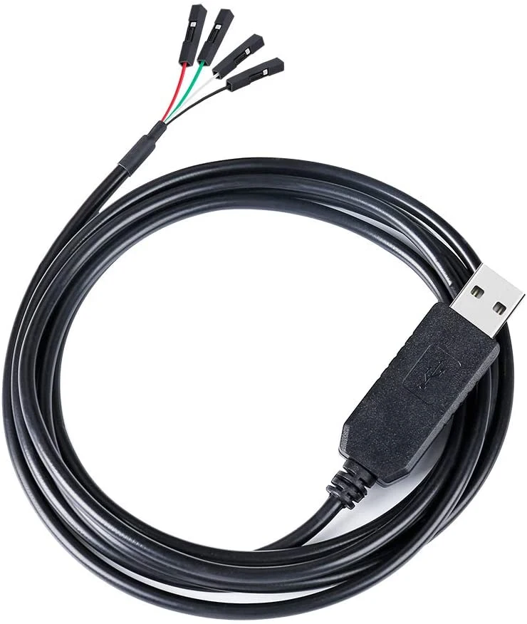 Conexión de ordenador portátil único PL232RS232 rl PUERTO USB de tipo C de la DuPont Cable Ftdi