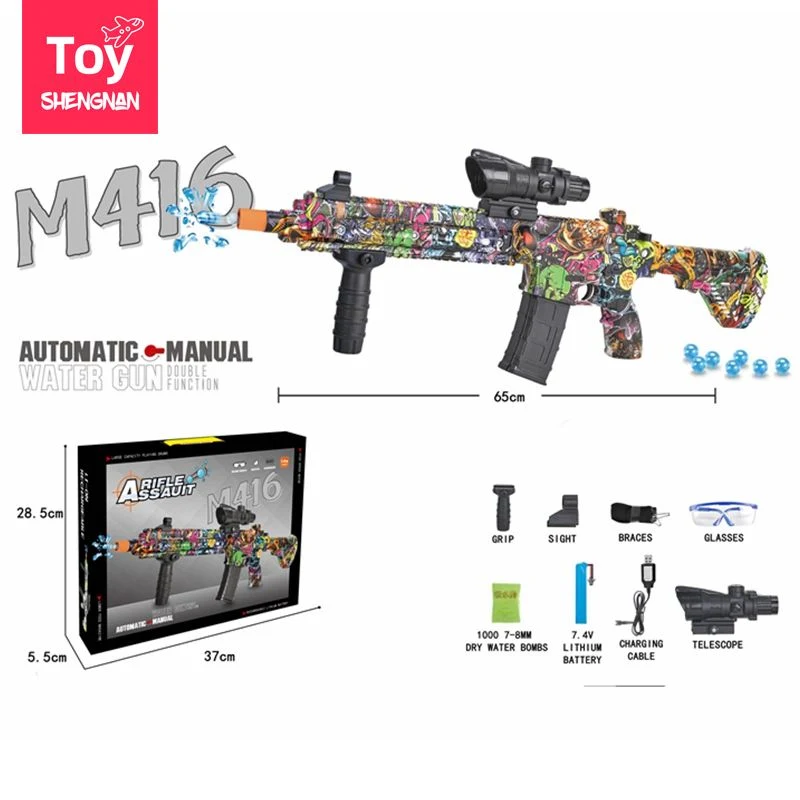 Factory Outlet All Styles Outdoor Kids Unisex Electric Bullet Water Balls Gun Toy Splatter Gel Blaster Gun