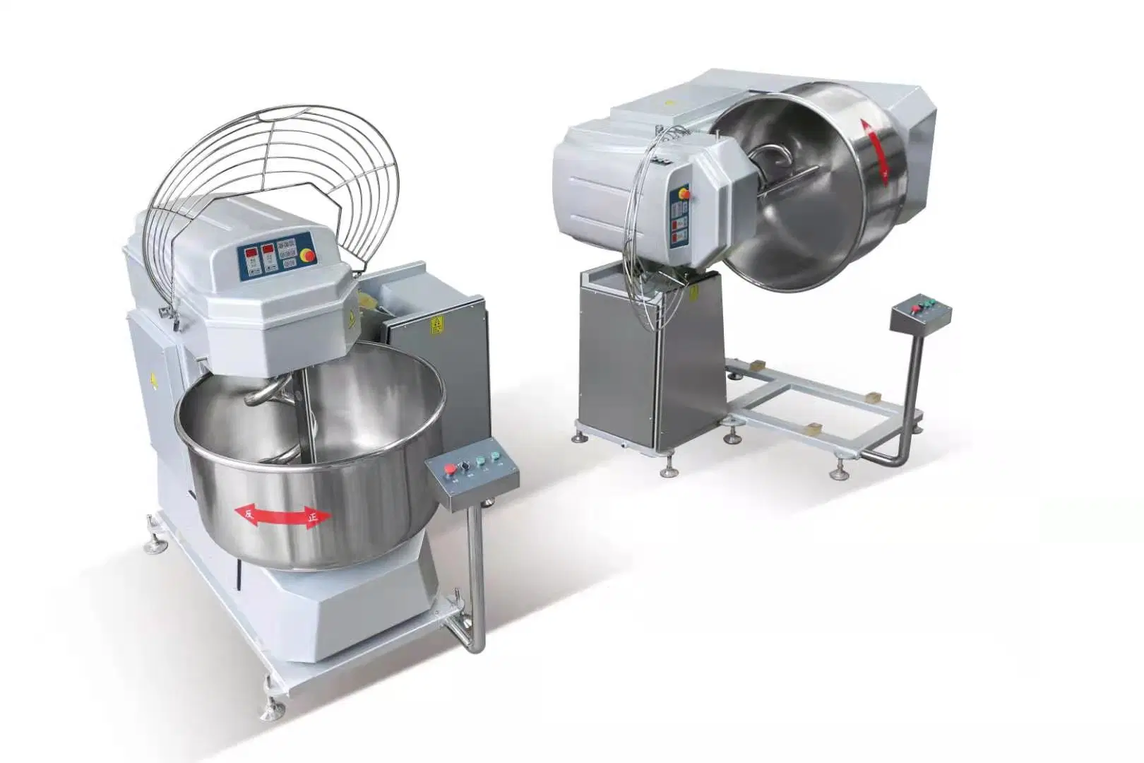 Industrial Flour Spiral Planetary Dough Knedading Mixer for Bread Bakery Baking Machine