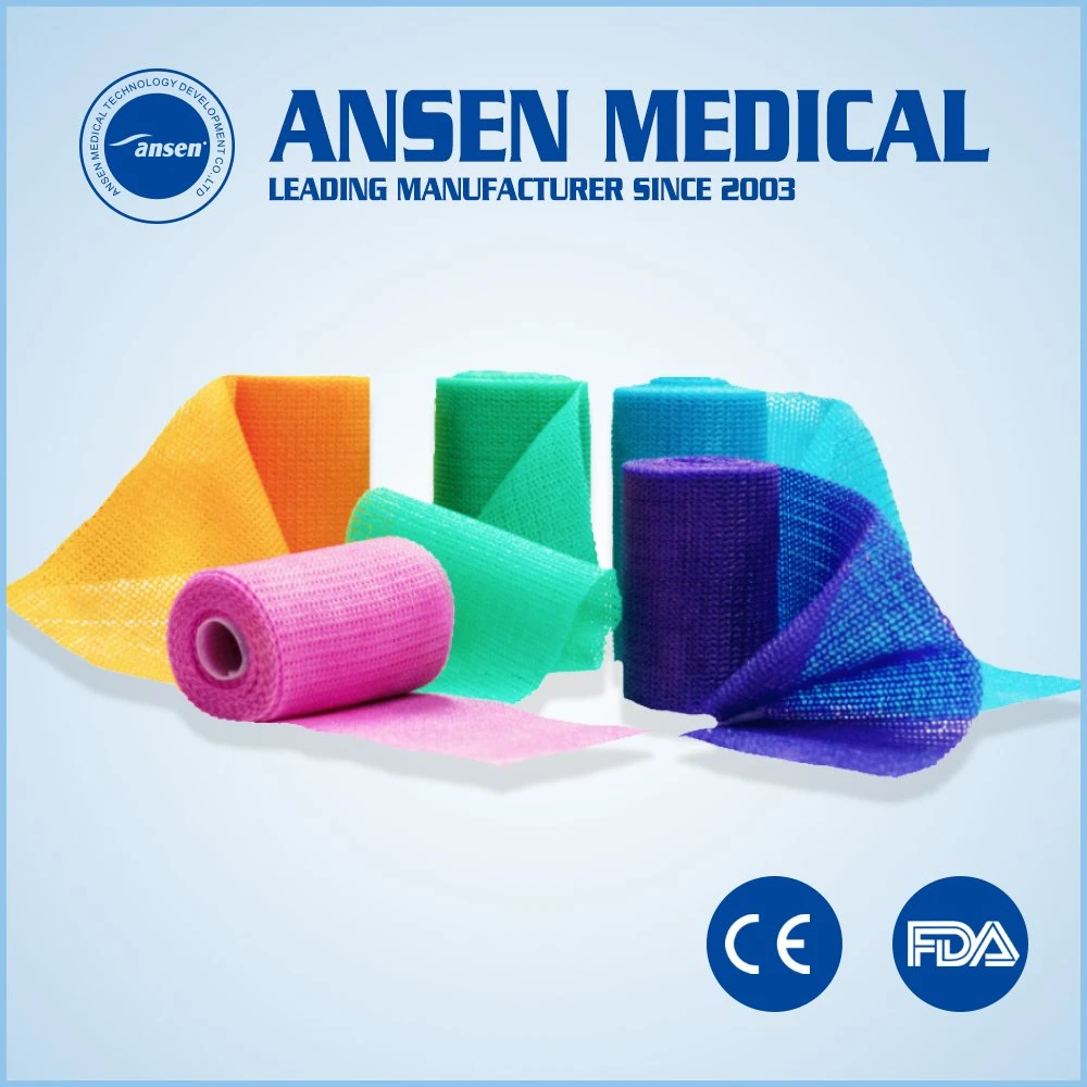 OEM Fiberglass Orthopedic Cast Synthetic Bandage Ortho Casting Medical Fiberglass Bandage