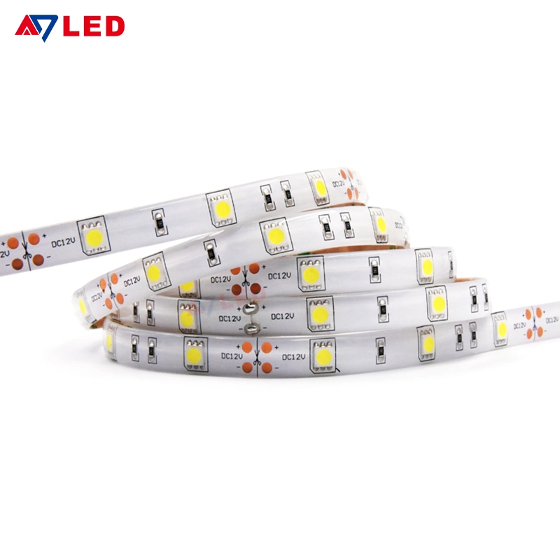 Indoor Decoration Long Life 5050 30LEDs Per Meter DC12V 7.2W/M IP20 Bright LED Strip Lighting