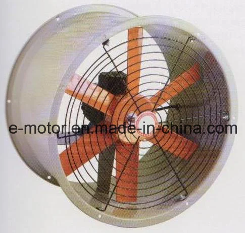 Ventilador de flujo axial de la hoja de aluminio tipo de canalización