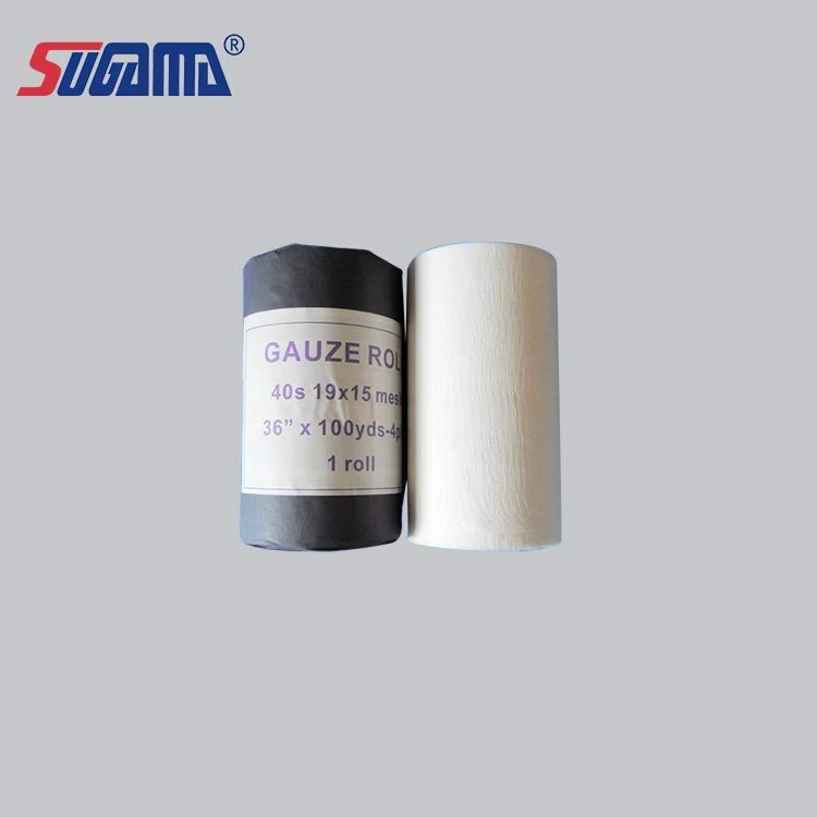 90cm X 100m Cotton Absorbent Softness Jumbo Gauze Roll