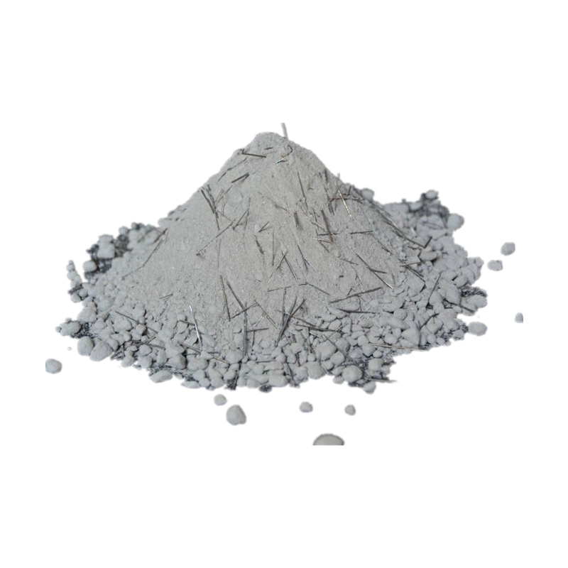 High Strength Steel Fiber Reinforced Wear Resistance Refractory Castable Refractory Cement