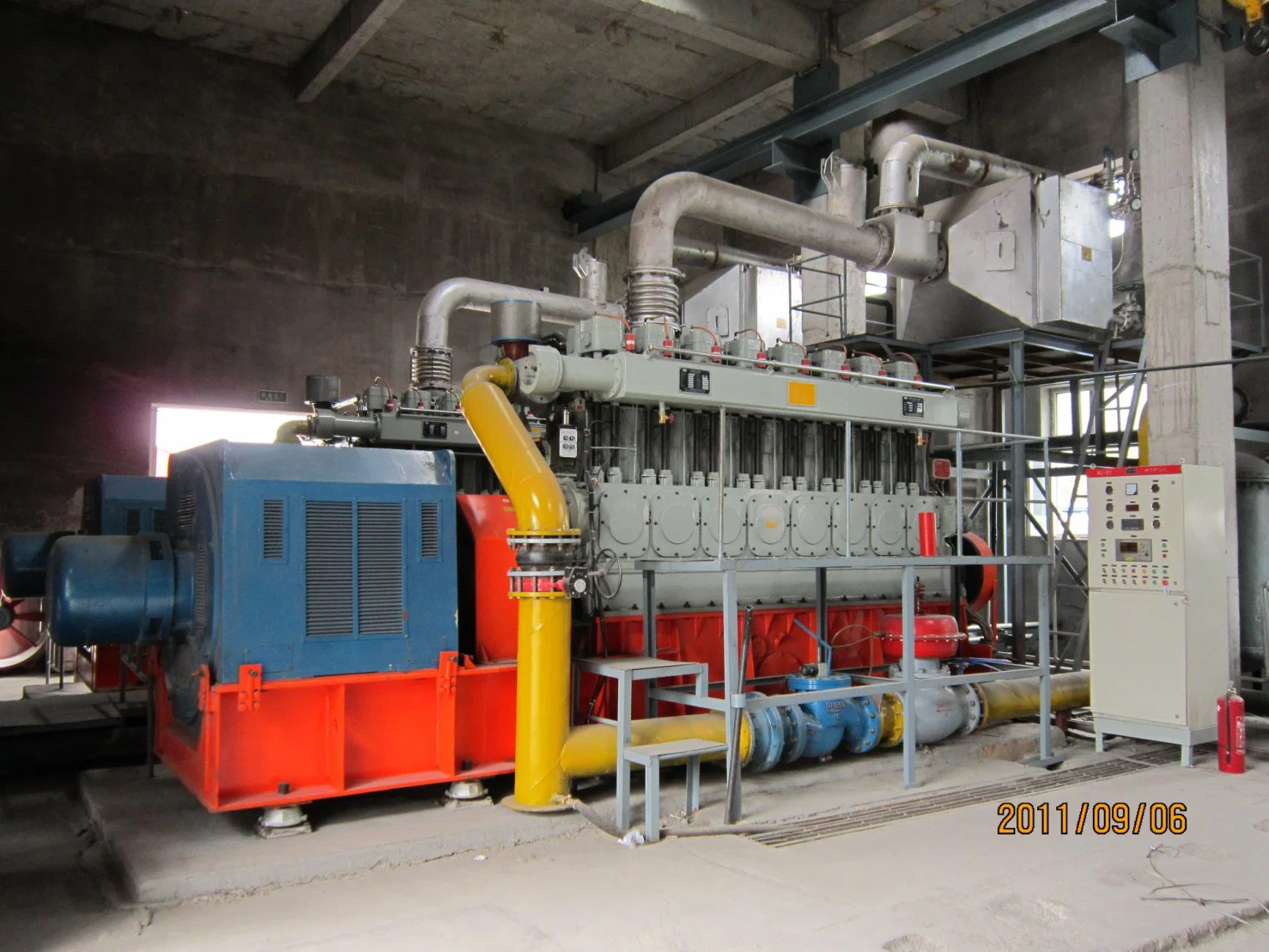 Factory Price Chinese Manufacturer Natural Gas Oil Gas Biogas Engine Power Generator