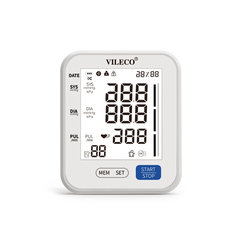 Novo produto BP Máquina Monitor de pressão arterial com ecrã LCD