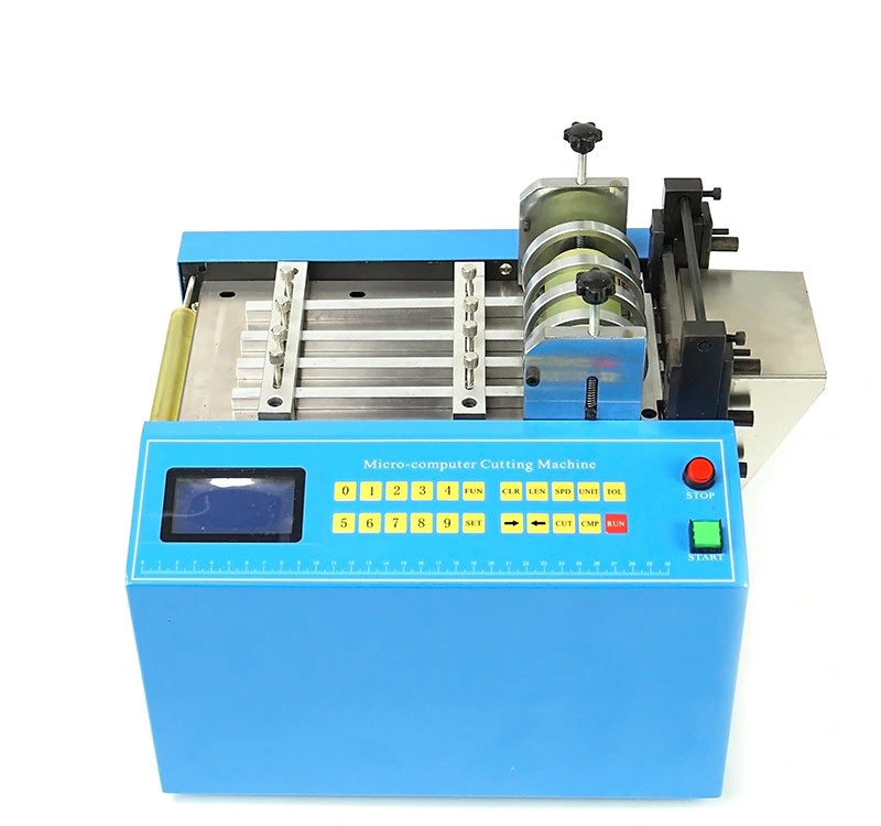 Automatic Electric Heat and Cold Rubber Hose Shrink Tube PVC PE Pipe Cutting Machine