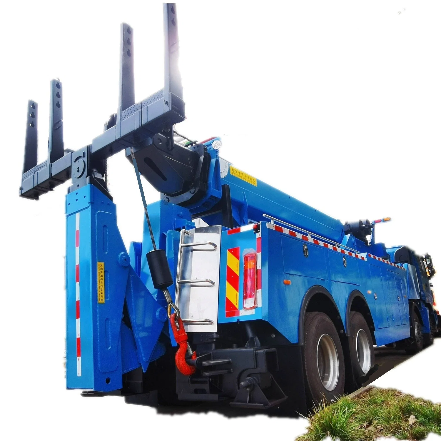 Foton 50t-60t Tow Wrekcer Heavy Duty Rotator Recovery Truck 8X4 Etx3134 Auman 12 Wheelers