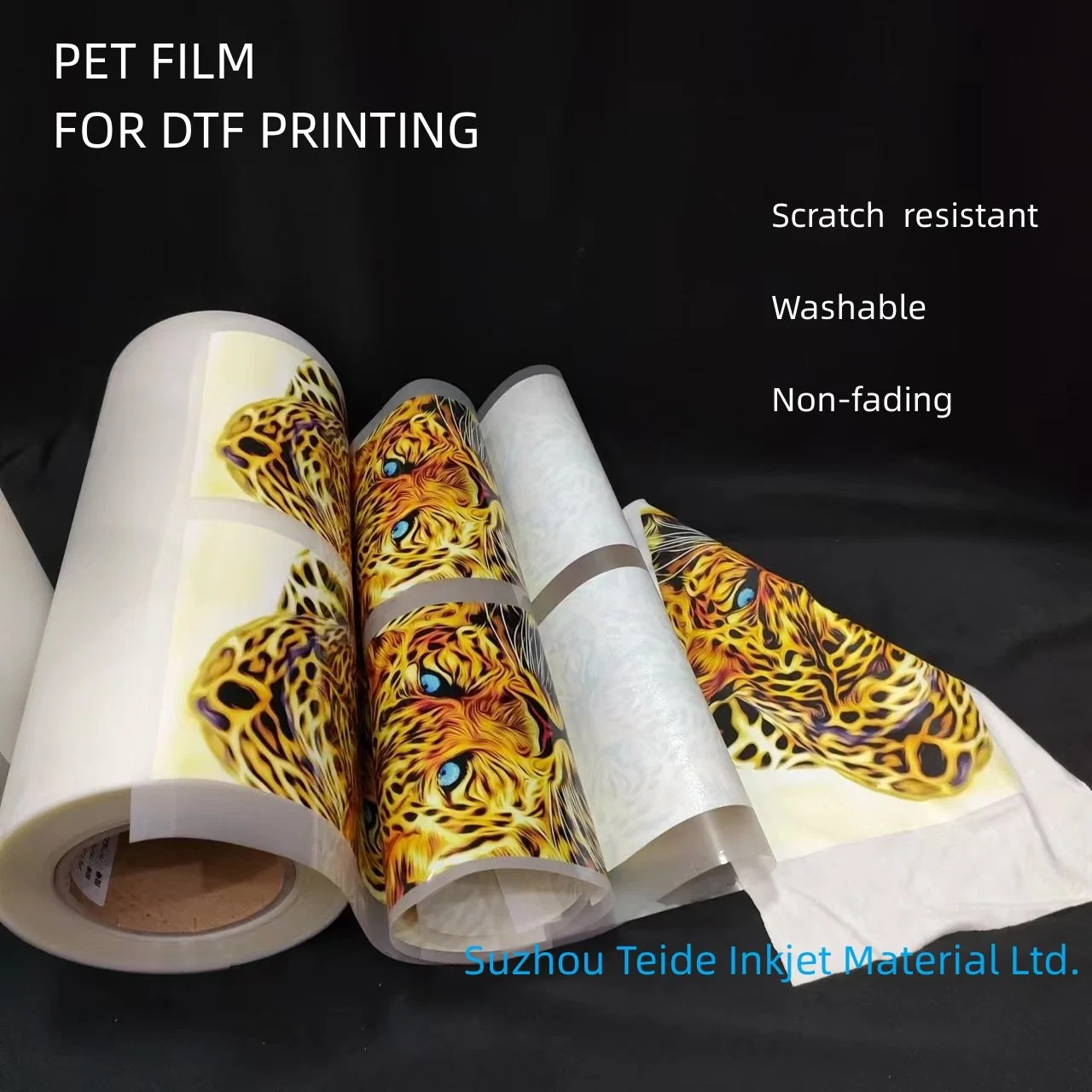 Hot/Cold Peel Double Single Side Printing Dtf Pet Film Roll