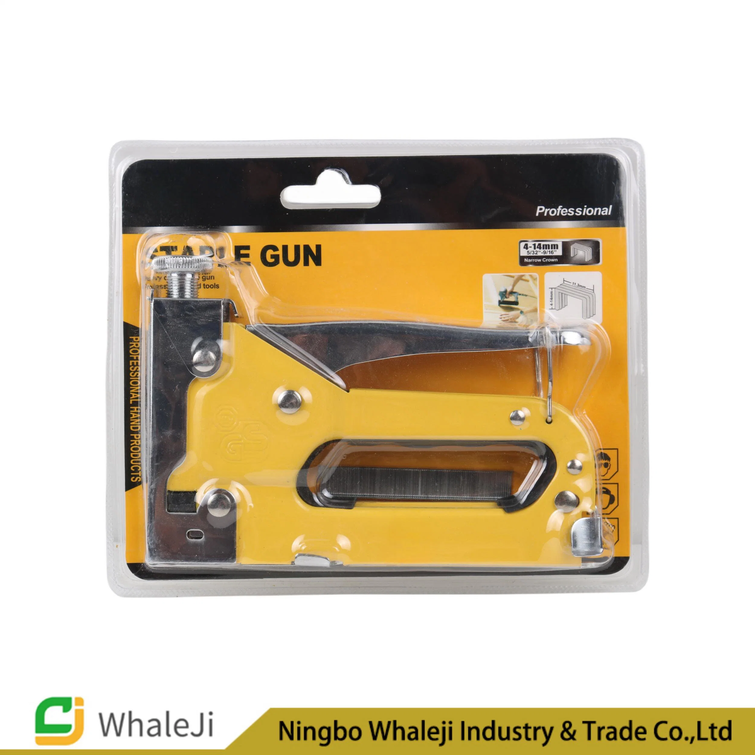 Factory Direct Price Advertising Fixation Air Stapler Nail GS Staple Gun for Wood