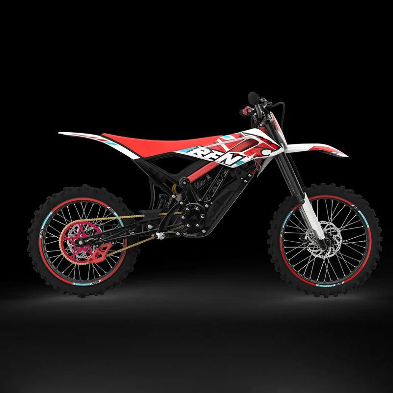 Moto tout-terrain Apollo Rfn Ares Rally PRO 74V/ 35ah Max. Puissance 11kw course peur rien moto électrique adulte