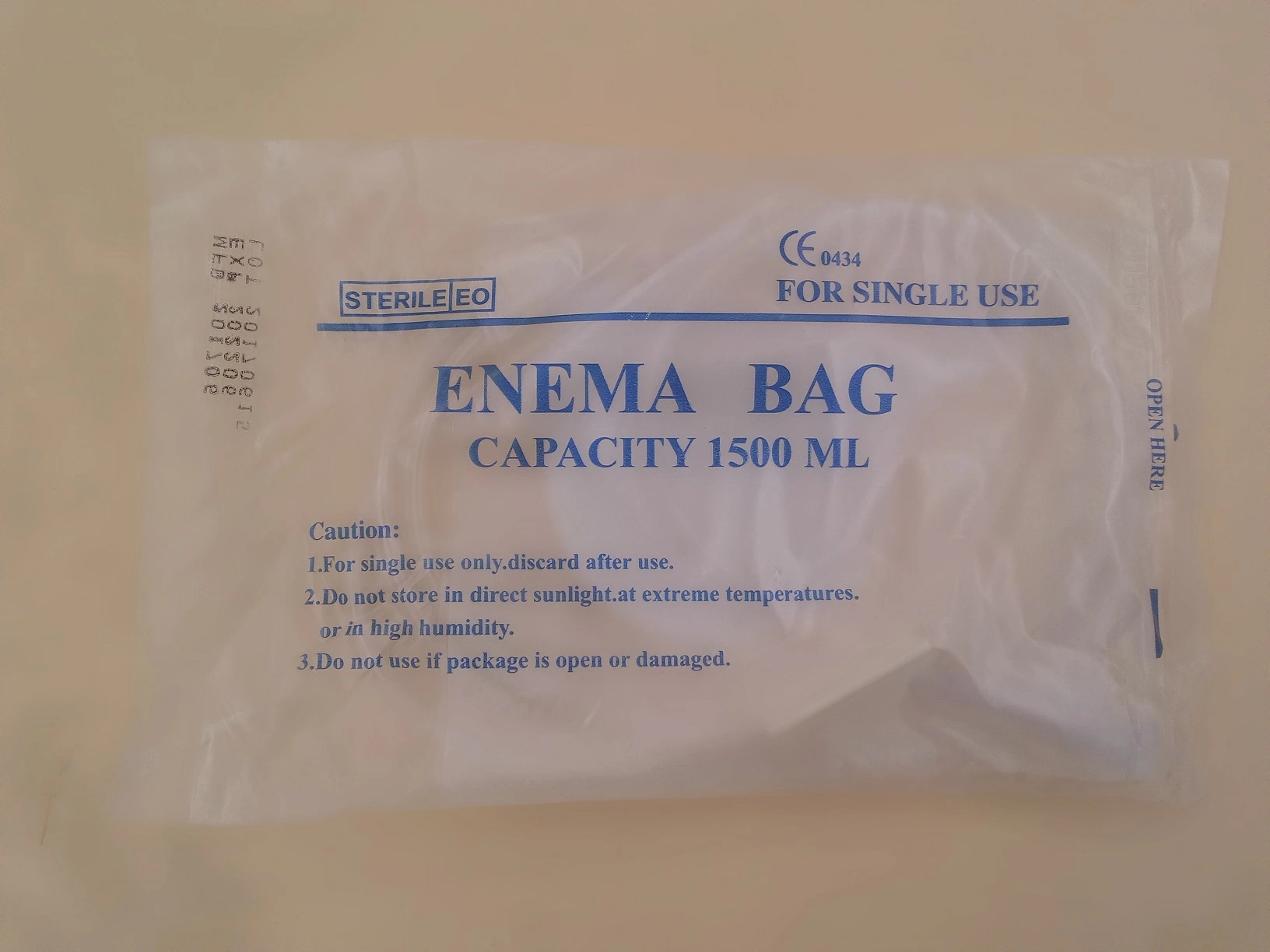 Medical Disposable Enema Bag Lower Price