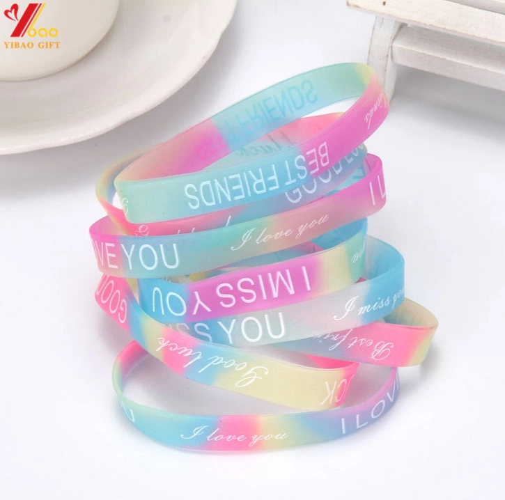 Customizable Personal Patterned Silicone Wrist Strap - All Kinds of Logos Can Be Customized