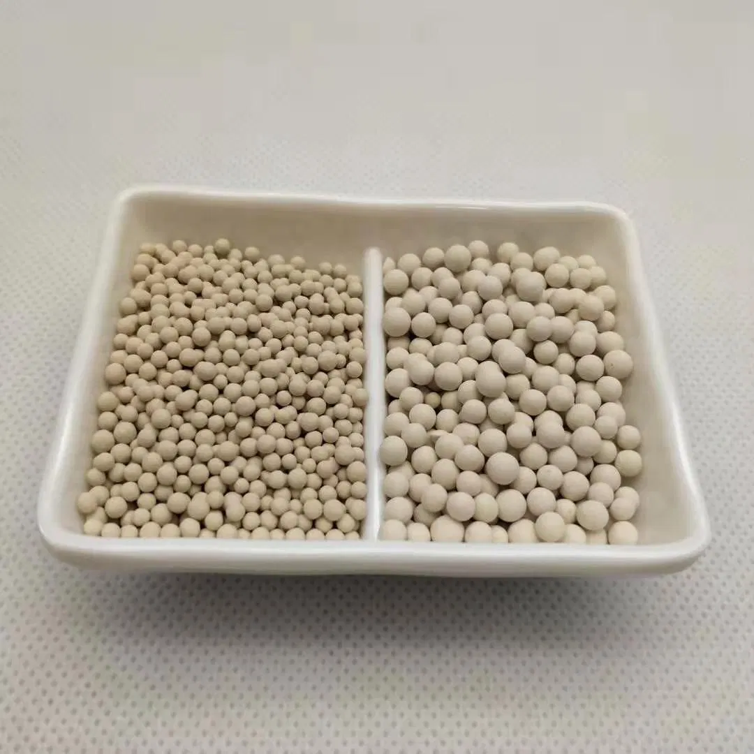 1,5 mm 3mm 5mm 3un tamiz molecular de pellet de zeolita desecante para el secado de gas de petróleo y la separación de aire