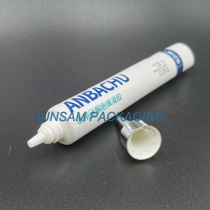 Sliver Cap Long Nozzle Multilayer Aluminum-Plastic Tube for Scar Remove Ointment