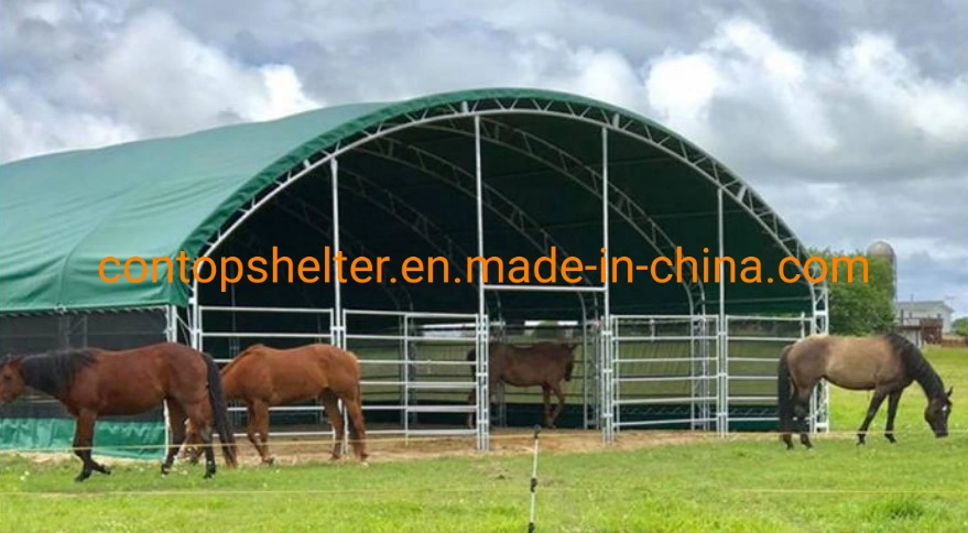 6X63.7m Cattle Tent Animal Dome Shelter Livestock Tent