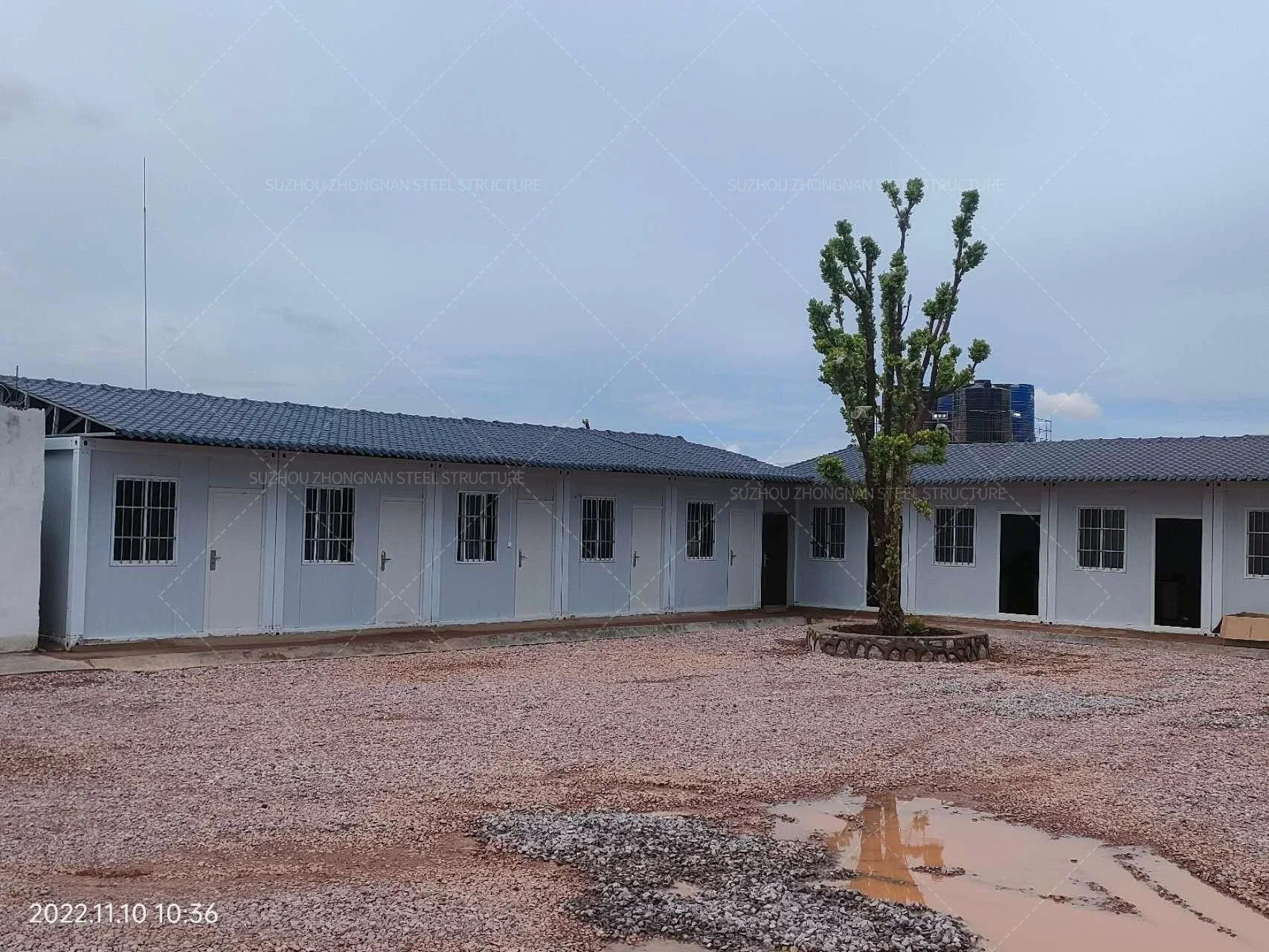 Affordable Cheap Steel Frame Modern Prefab Homes Office/Staff Quarters for Sale