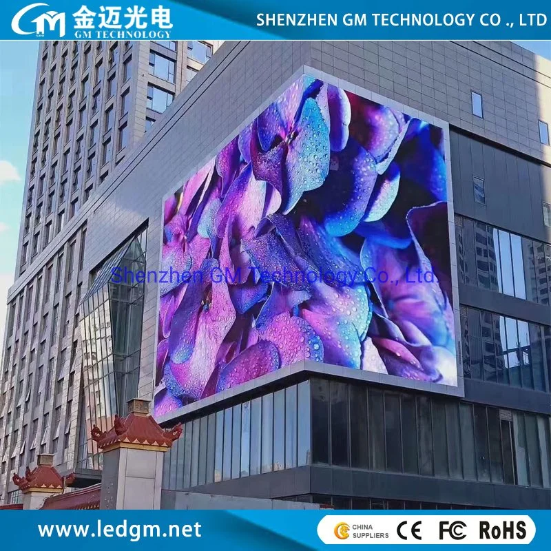 Publicidad mayorista Junta P4 P6 P10 a todo color al aire libre signo de la pantalla del panel LED pantalla LED de la publicidad comercial