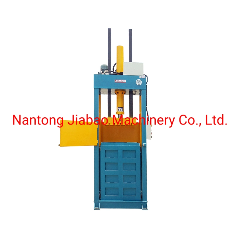 Popular Hydraulic Press Used Clothes Packing Machine Factory Supply Vertical Baler for Baling Secondhand Clothing/Textiles/Used Cotton Rag for Recycling Station