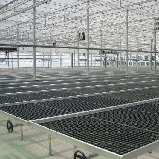 Factory Wholesale/Supplier Greenhouse Movable Seeding Beds for Flowers/Young Plants