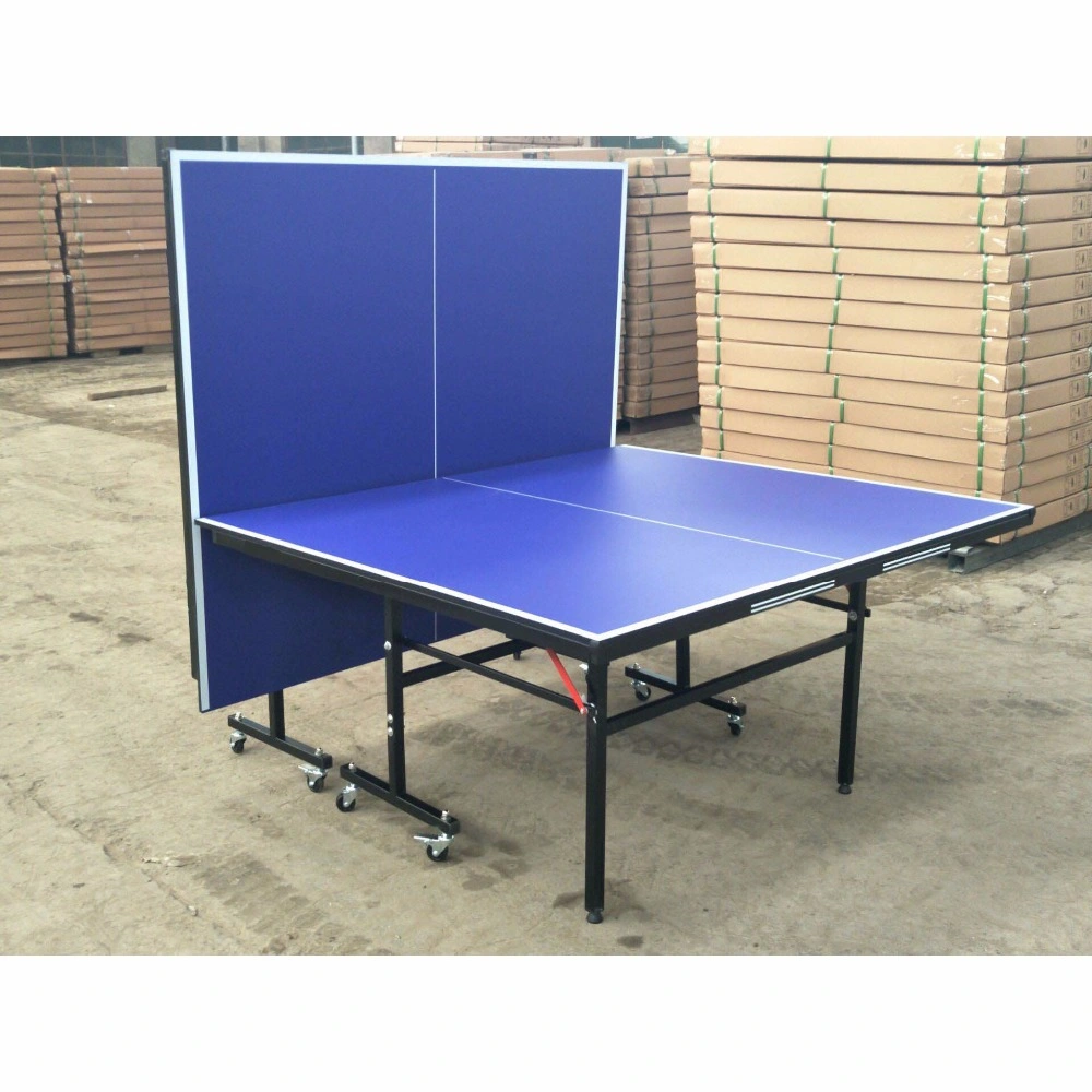 Blue Waterproof Pingpong Table Indoor Table Tennis Table