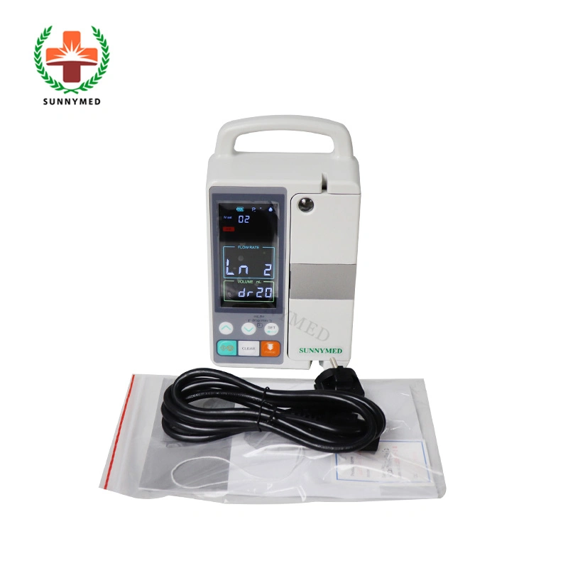 Sy-G076-2 Hospital Hot Selling Electronic Infusion Pump with Ce