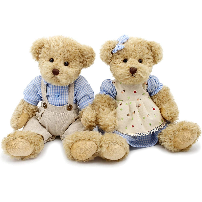 Wholesale/Supplier Custom Cute Soft Valentine&prime; S Day Wedding Gift Couple Teddy Bear Plush Toy